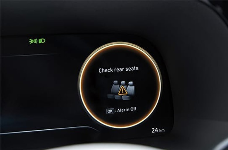 Hyundai Palisade Rear Passenger Seatbelt warning