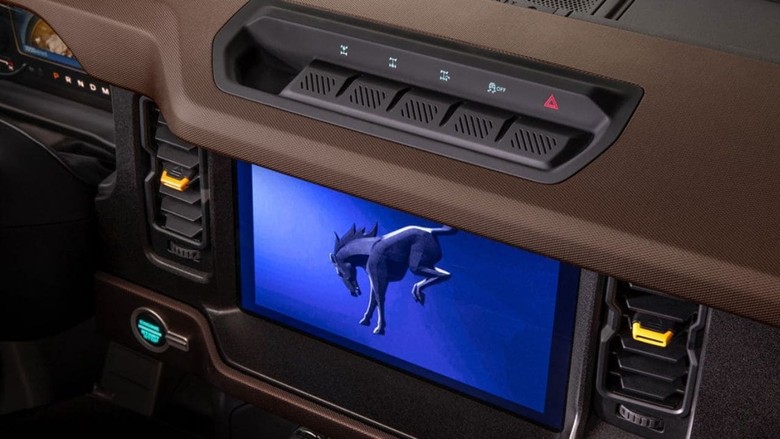 Ford Bronco Infotainment Screen