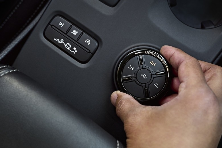Ford Ranger Drive mode controls