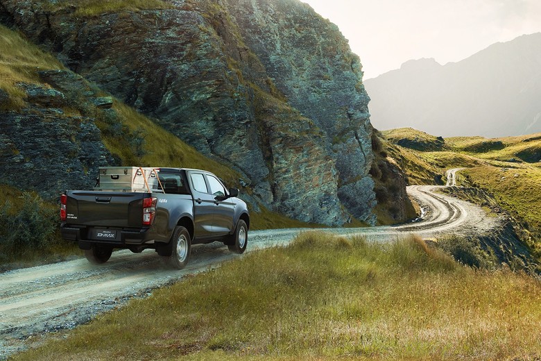 Isuzu D-Max  Rear View with Cargo
