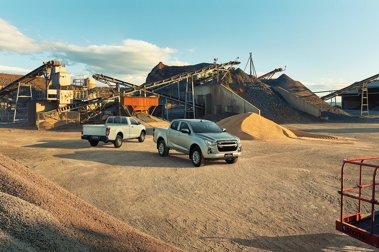 Isuzu D-Max  at Construction Site