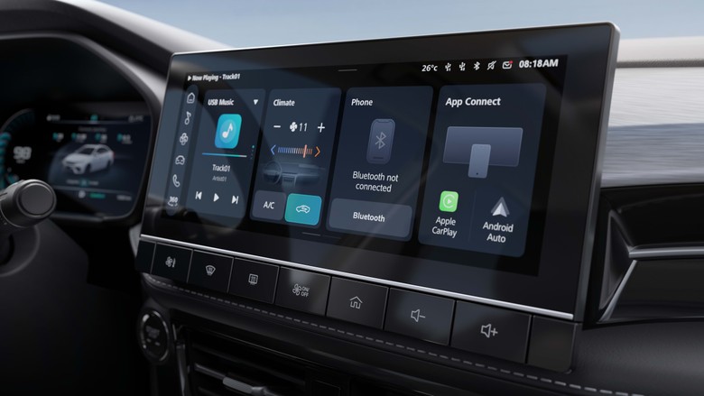 MG 5 Center Touchscreen