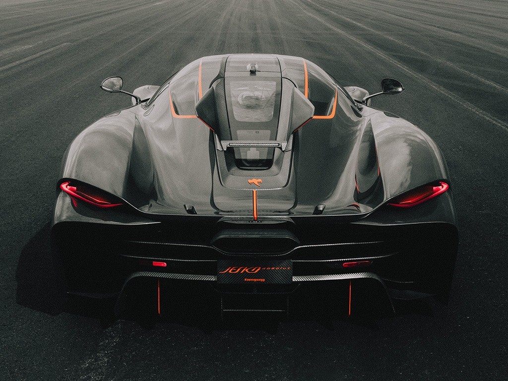 Koenigsegg Jesko Rear View