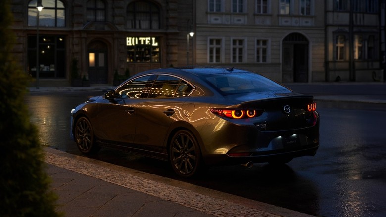 Mazda 3 Sedan Side View