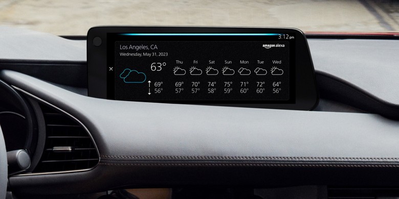 Mazda 3 Sedan Infotainment Screen