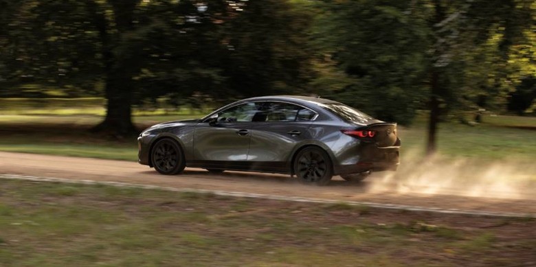 Mazda 3 Sedan Side View