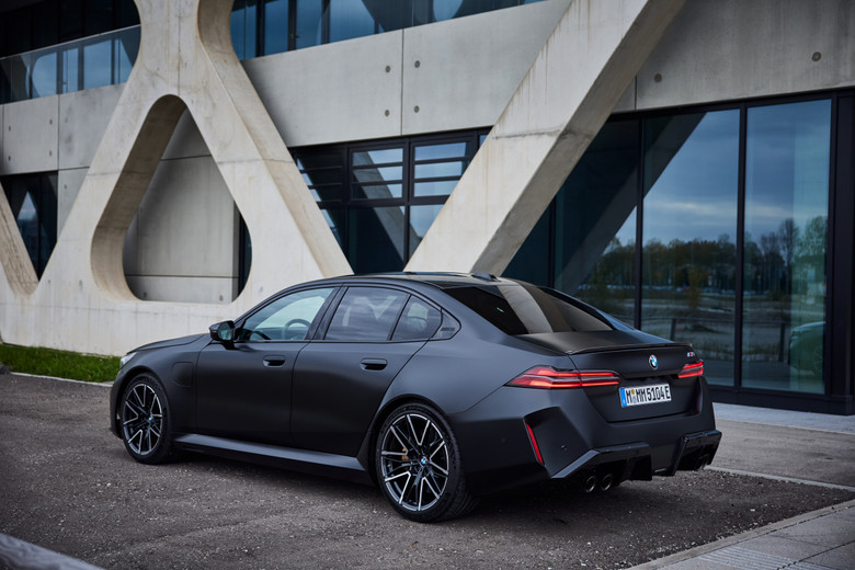 BMW M5 Side View