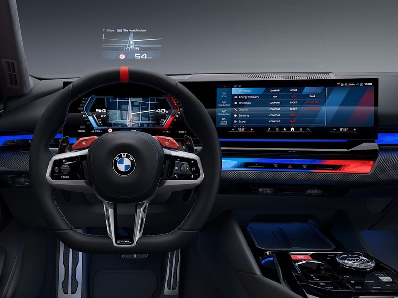 BMW M5 Heads Up Display