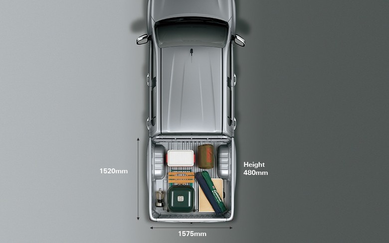 Toyota Hilux Cargo Bed Dimension