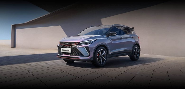 Geely Coolray Side View