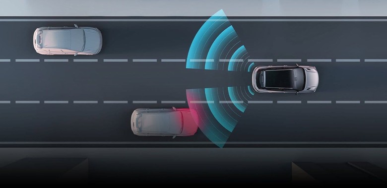 Geely Coolray Blind Spot Detection Monitor
