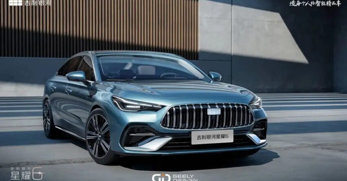 Geely Galaxy Reveals Starshine 6 Hybrid Sedan - Offers Pure Electric Range of 100 km