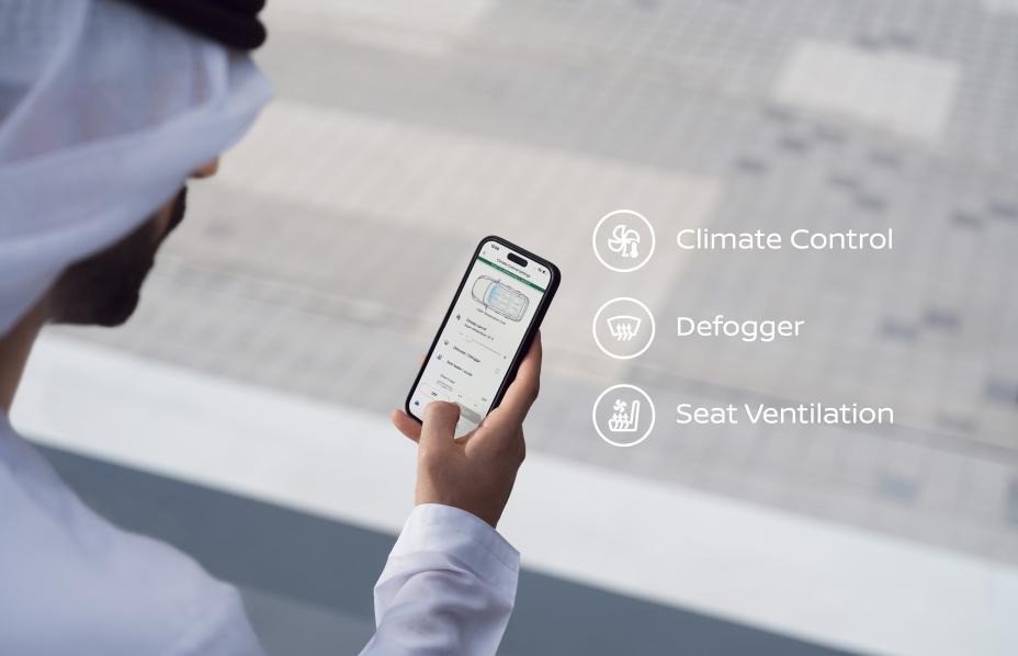 MyNissan App Climate Control Features