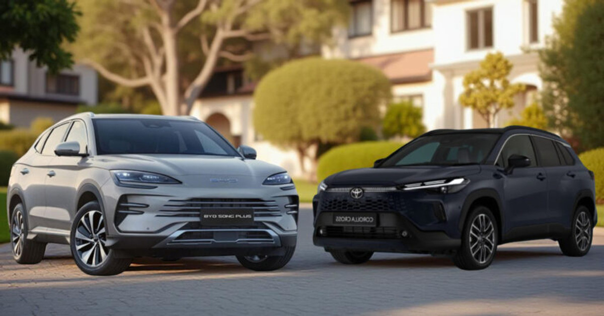 BYD Song Plus vs Toyota Corolla Cross – A Detailed Analysis for Smart Buyers BYD Song Plus vs Toyota Corolla Cross – A Detailed Analysis for Smart Buyers