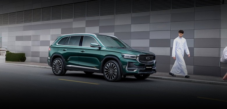 Geely Mojaro Side View