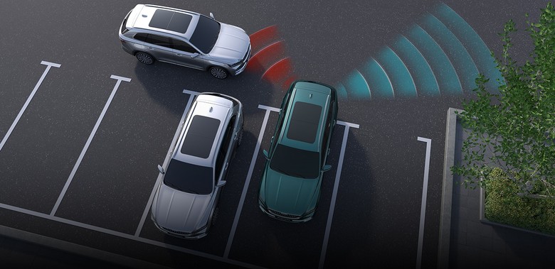 Geely Mojaro Rear Collision Traffic Assist