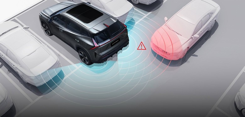 Geely Cityray Rear Cross Traffic Assist