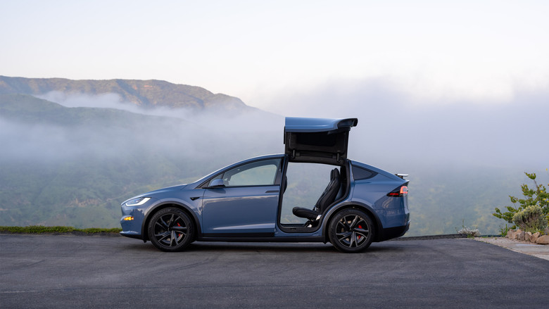 Telsa Model X Falcon Wing