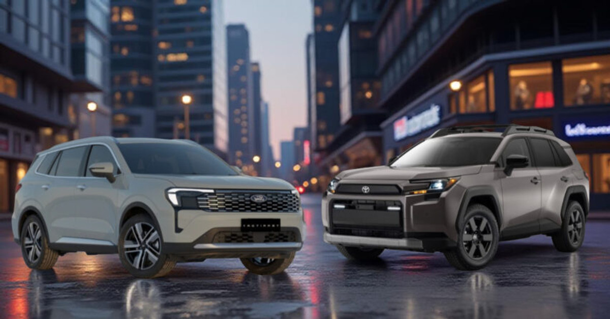 Comparison: Ford Territory vs Toyota RAV4 Comparison: Ford Territory vs Toyota RAV4