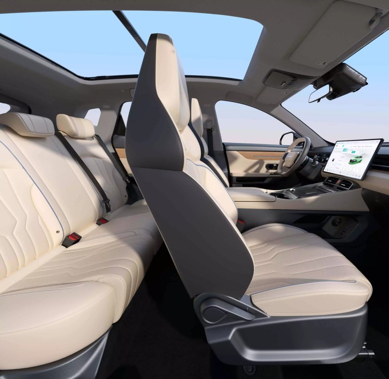 Soueast S06 Front Seat layout