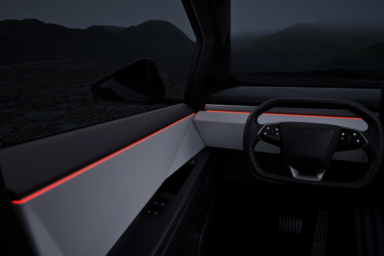 Tesla Cybertruck interior