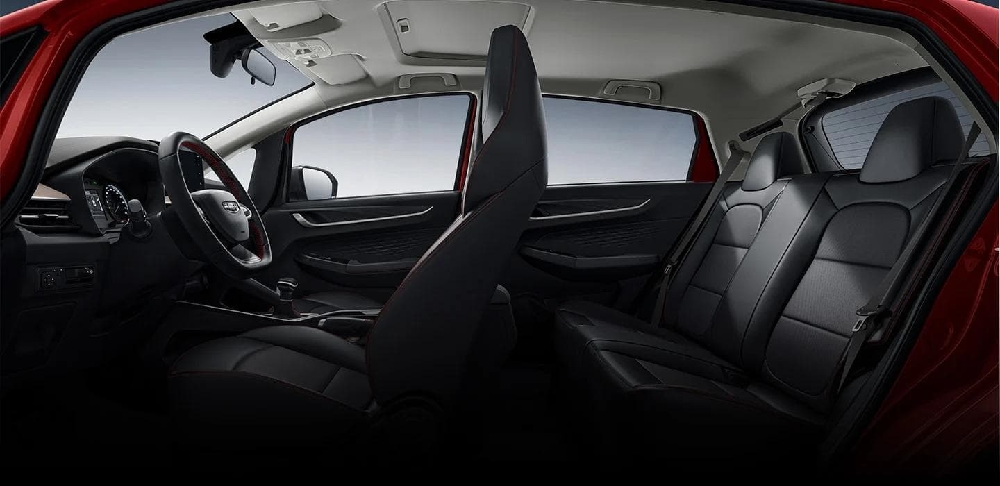 Geely GX3 Pro Seating Layout