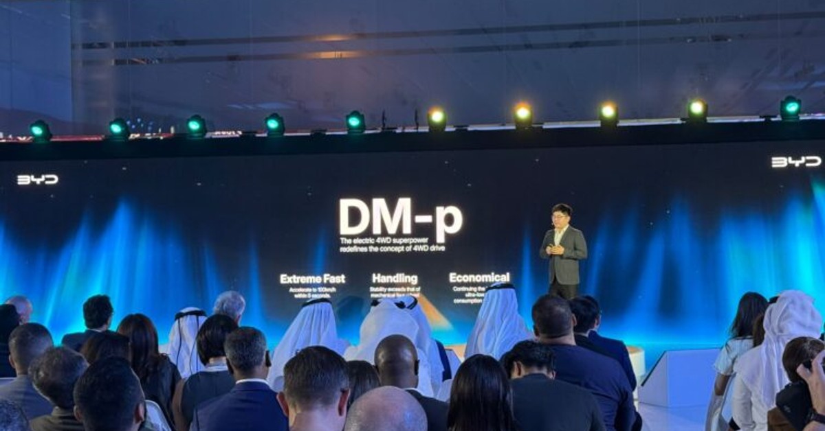 BYD Unveils Mid-Size Plug-In Hybrid Pickup Shark 6 in the UAE