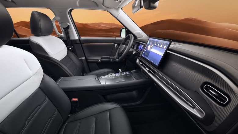 BAIC BJ30 Front Seat view