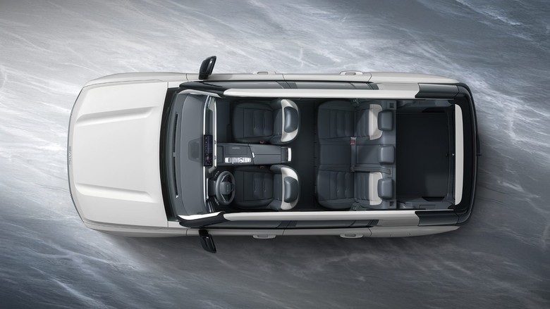 BAIC BJ30 Seating layout top view