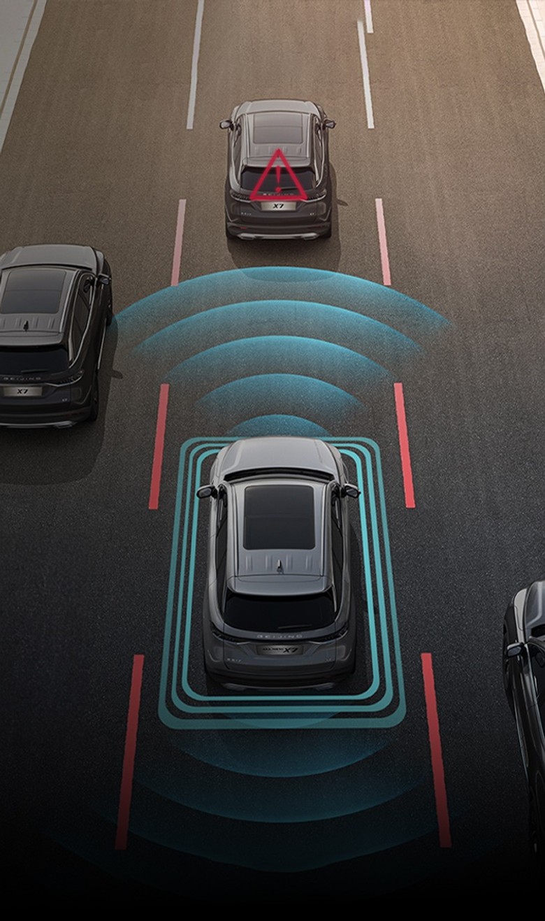 BAIC X7 Lane Keep Assist