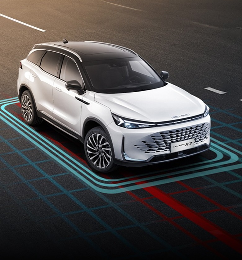 BAIC X7 Lane Departure Warning