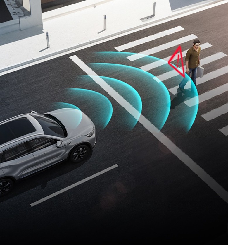 BAIC X7 Autonomous Emergency Braking