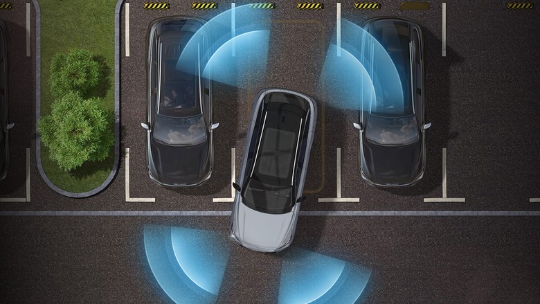 BAIC X7 360 degree sensors