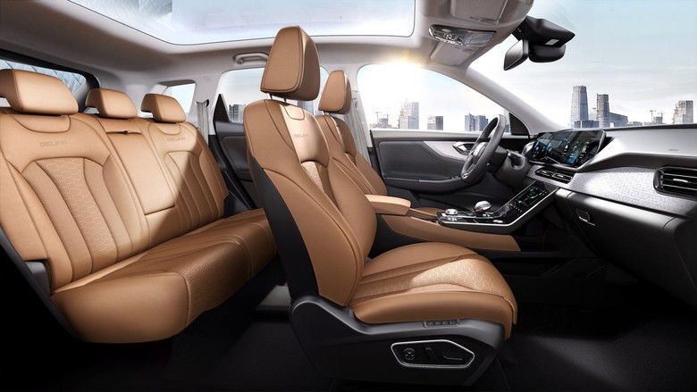 BAIC X7 Seating Layout