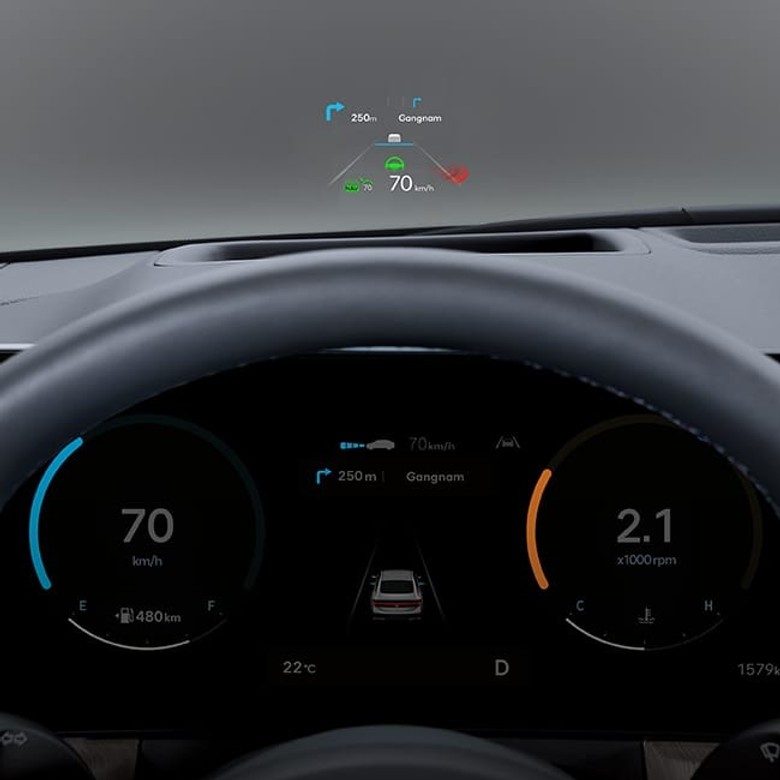 Hyundai Sonata Digital Driver Display with HUD