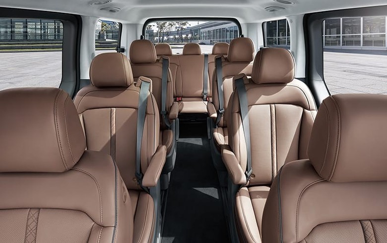 Hyundai Staria Seating layout 9-seater