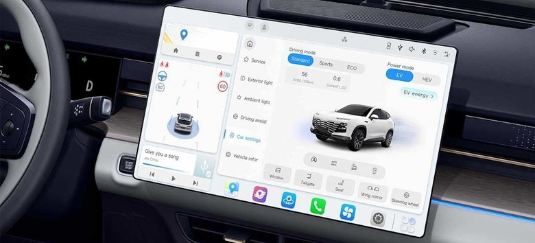 Jetour Dashing Digital Display screen