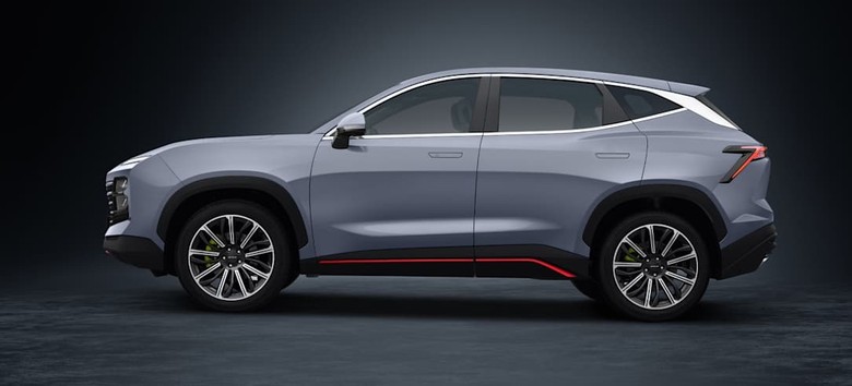 Jetour Dashing Side View