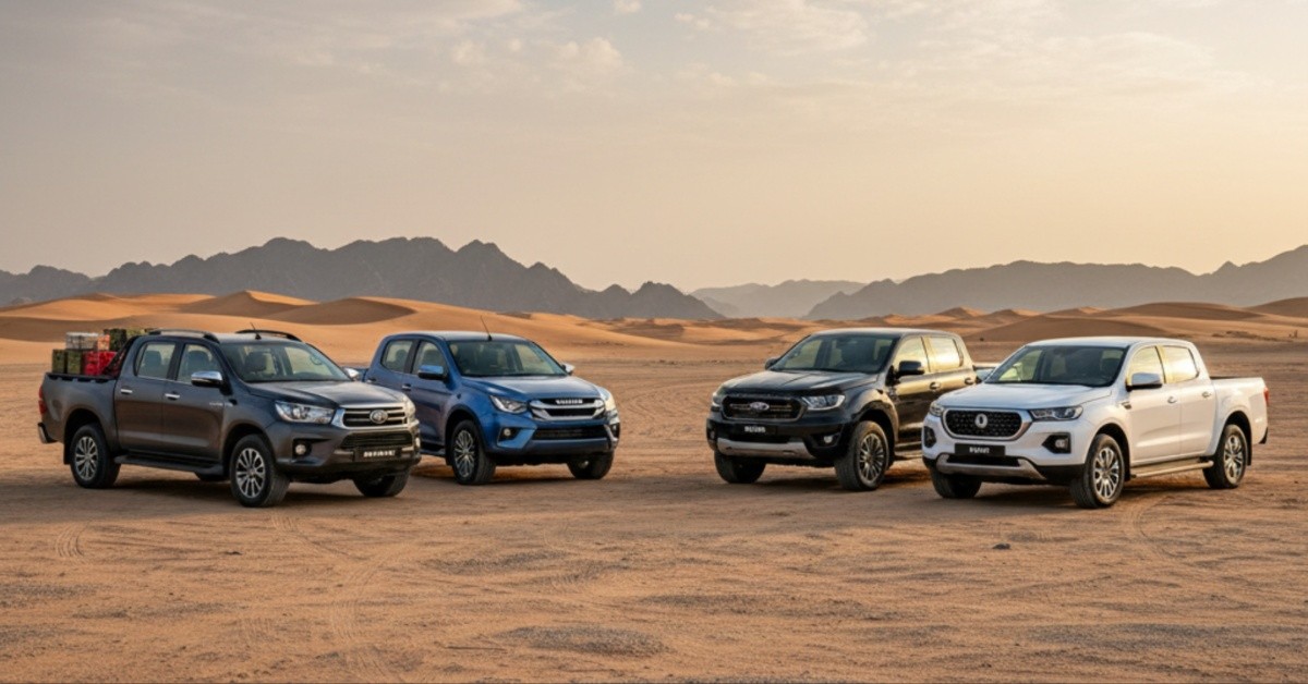 2025 Top 5 Pickups in KSA