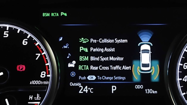 Toyota Raize Rear Cross Traffic Alert