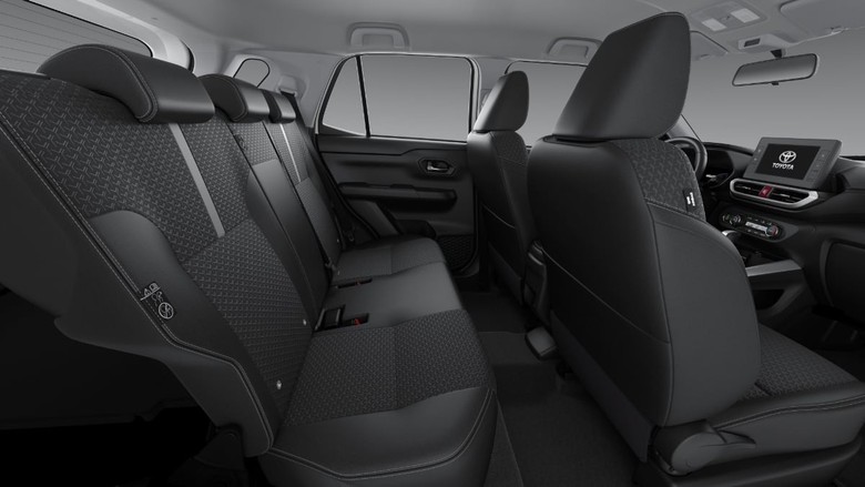 Toyota Raize Seating Layout