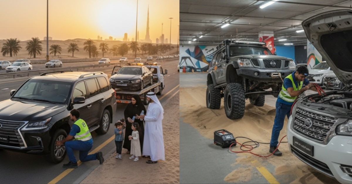 Roadside Car Services in UAE
