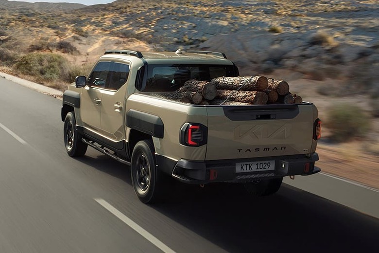 Kia Tasman truck bed