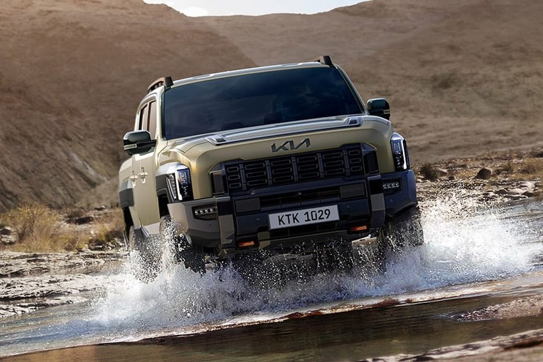 Kia Tasman 800mm water wading capacity