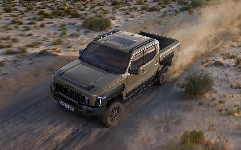 Kia Tasman Aerial View