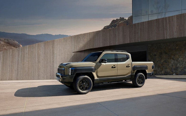 Kia Tasman Side View