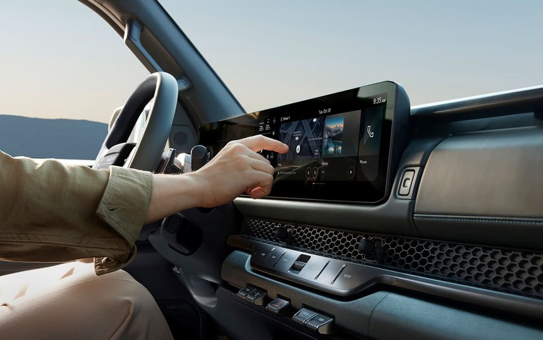 Kia Tasman Panoramic display screen