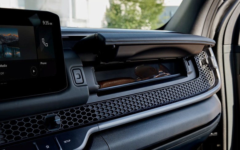 Kia Tasman Storage space