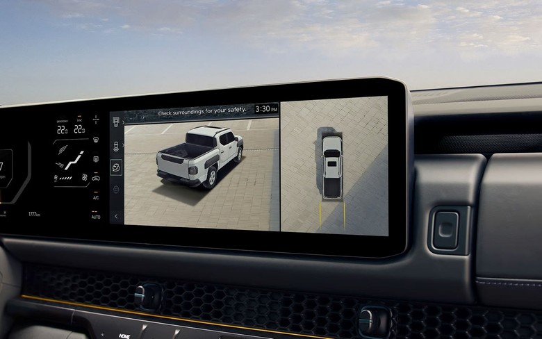 Kia Tasman 360 degree camera