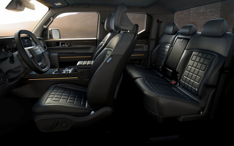 Kia Tasman Seating Layout